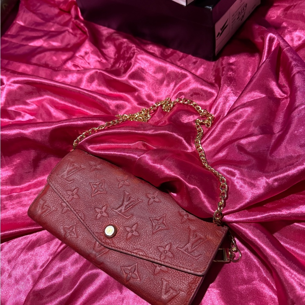 Authentic Louis Vuitton Red Rare Bum Bag